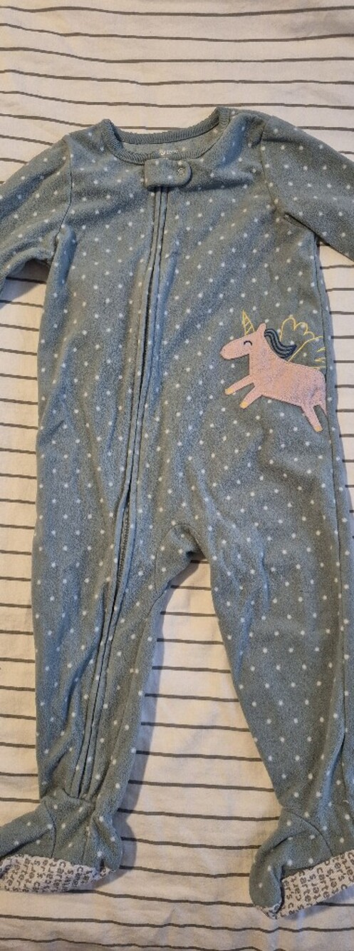 18 Month Carter's Fleece Footed Pajamas